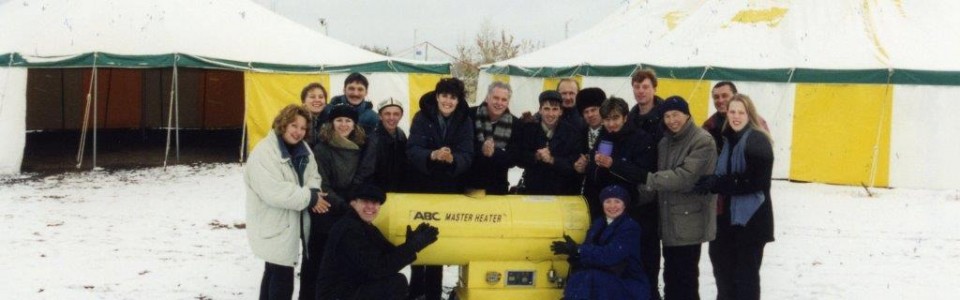 Evangelist team in Karaganda, Kazakhstan